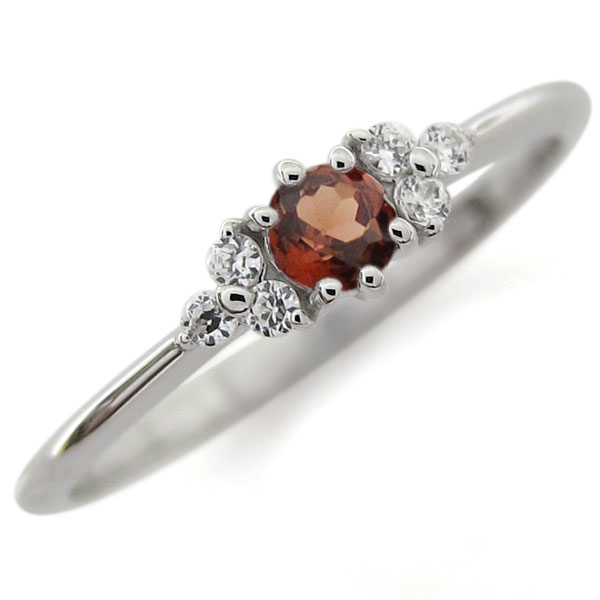 プラチナ ガーネット ピンキー ファランジリング 指輪キー ファランジリング 指輪