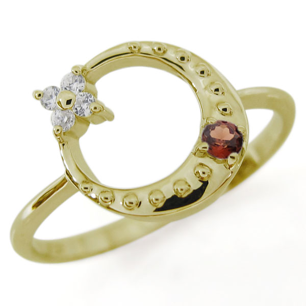 アンティーク　ガーネット　星モチーフリング アンティーク ガーネット 星モチーフリング SV ガーネット