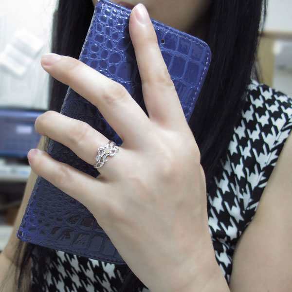 オパール 唐草 結婚記念日 リング メモリアルリング 指輪 10金