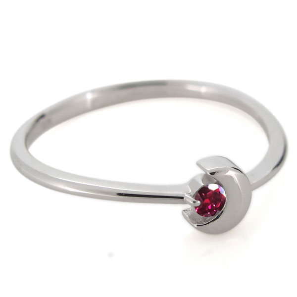 【クリスマスプレゼントに！】ルビーシルバーリング シルバーリング リング クリスマス 指輪 シルバー999 刻印 名