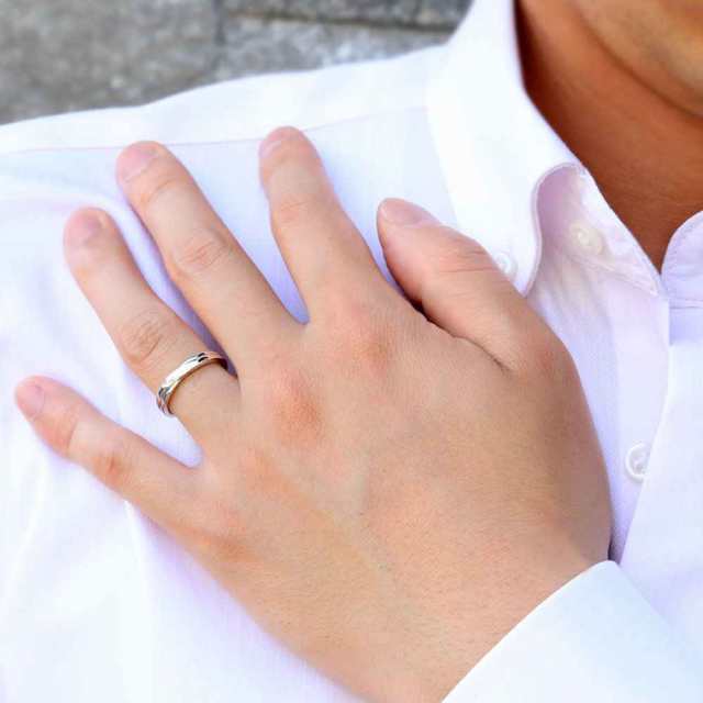 K18ゴールド ペアリング カップル 2個セット ダイヤモンド 結婚指輪 マリッジリング 結婚指輪・マリッジリング