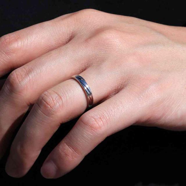 結婚指輪 プラチナ 2本セット ペアリング ダイヤモンド ペア カップル マリッジリング 人気_15