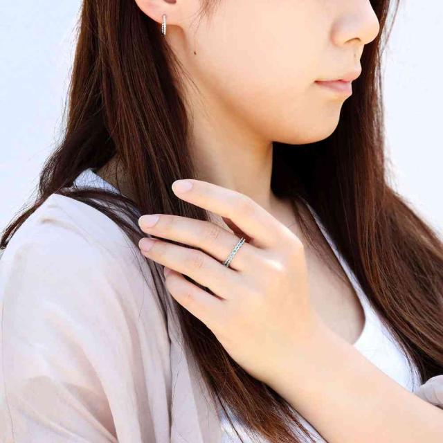 アレキサンドライト リング ハーフエタニティリング プラチナ 指輪 レディース 天然石 pt900 人気 おしゃれ_16