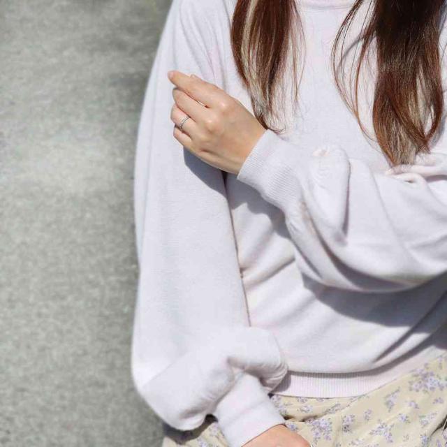 結婚指輪 10金 10k 指輪 チェーンデザイン 細身 ペアリング カップル 2個セット マリッジリング 誕生石 選べる_15
