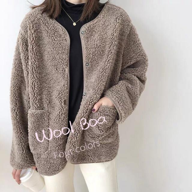 ウールボア カーディガン レディース トップス アウター 4,212円