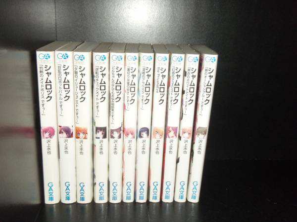 送料無料 全巻初版 小説 シャムロック 全11巻 沢上水也 中古小説 ライトノベル ラノベ 全巻セット 中古 の通販はau Pay マーケット エルストア