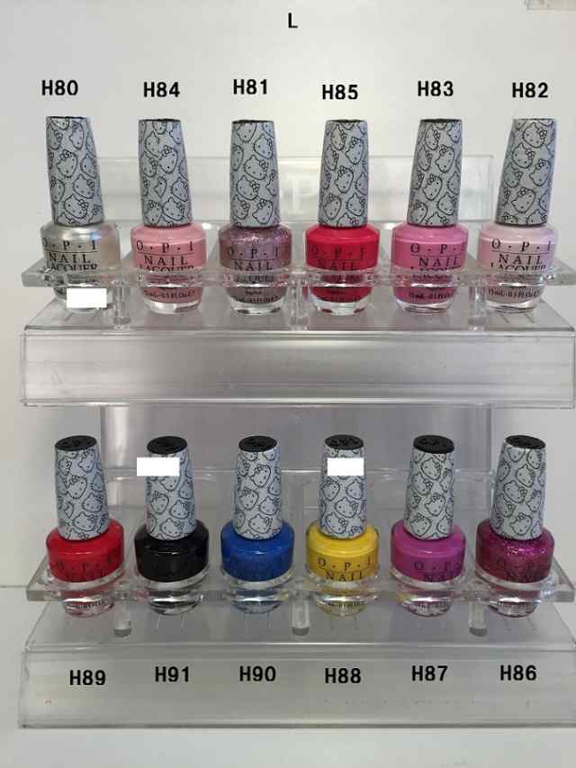 新品 送料無料 Opi ネイルラッカー ハローキティ H80 H81 H 廃盤 H H84 H85 H86 H87 H H H90 H91 15ml ｏｐｉ マニキュアの通販はau Pay マーケット エルストア