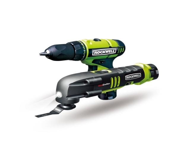 新品 送料無料ロックウェル 万能工具 Rockwell RK1002K2 12ボルト Lithium リチウム電池 電動ドリル サンダー