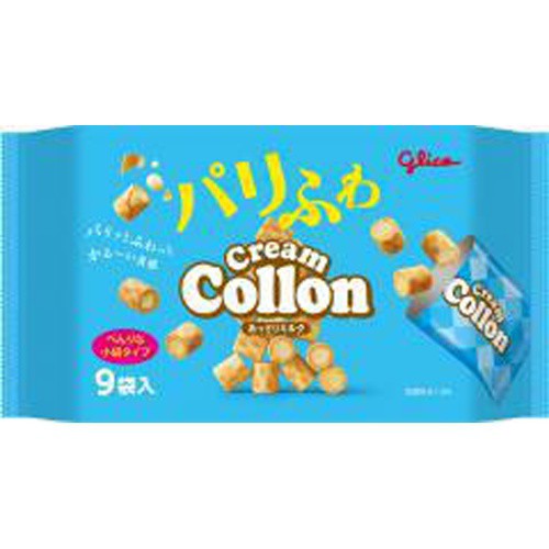グリコ クリームコロン あっさりミルク 9袋×12入の通販は