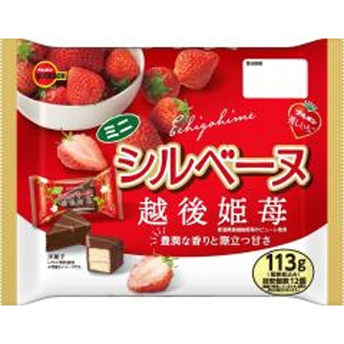 ブルボン ミニシルベーヌ 越後姫苺 113g×12個（11月下旬頃入荷予定）の通販は 4,949円