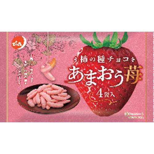 でん六 柿の種チョコ あまおう苺 76g×12袋(12月上旬頃入荷予定)の通販は