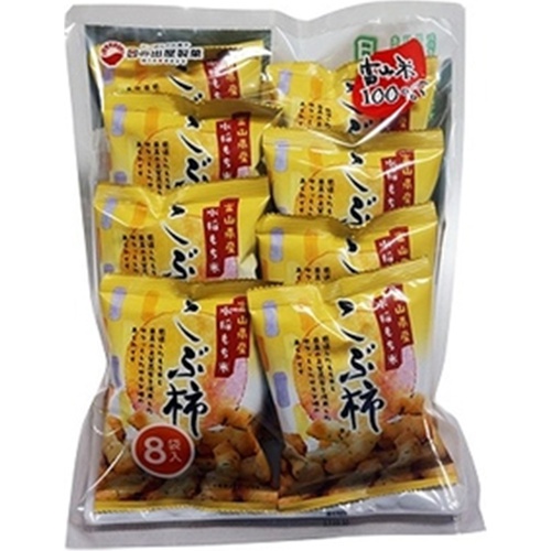 日の出屋 こぶ柿 8P×10入の通販は 4,632円