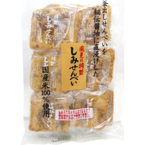 風見製菓販売 包装しみせんべい×12入の通販は