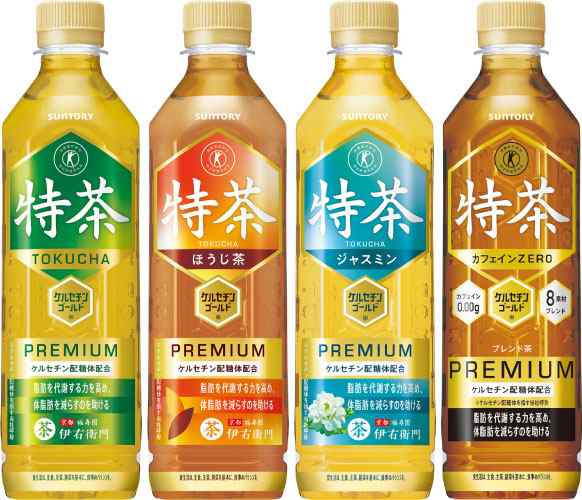 特茶 伊右衛門 特定保健用食品 500ml ペットボトル 選べる 48本 (24本×2) サントリー スマプレ会員 送料無料の通販はau PAY  マーケット - いわゆるソフトドリンクのお店