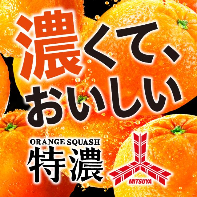 アサヒ 三ツ矢 特濃 オレンジスカッシュ 500ml ペットボトル 24本入