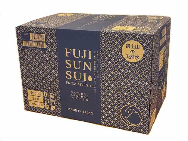 ミネラルウォーター FUJI SUN SUI 500ml 富士の源水 - ミネラルウォーター