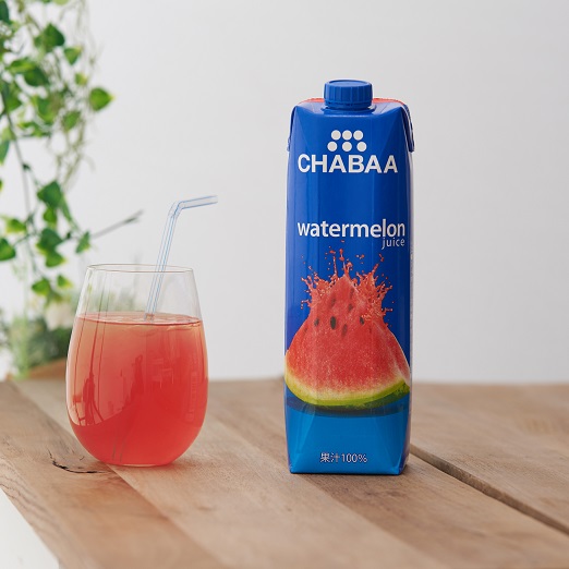 炭酸 chabaa スパークリング HARUNA株式会社 CHABAA 100 ジュース ウォーターメロン 180ml ちょっプル dショッピング