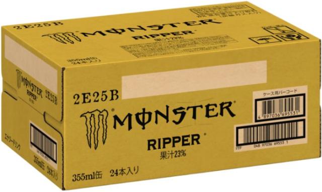 モンスターリッパー355ml×48本（2ケース） MONSTER ENERGY アサヒ モンスターエナジー リッパー 355ml 缶