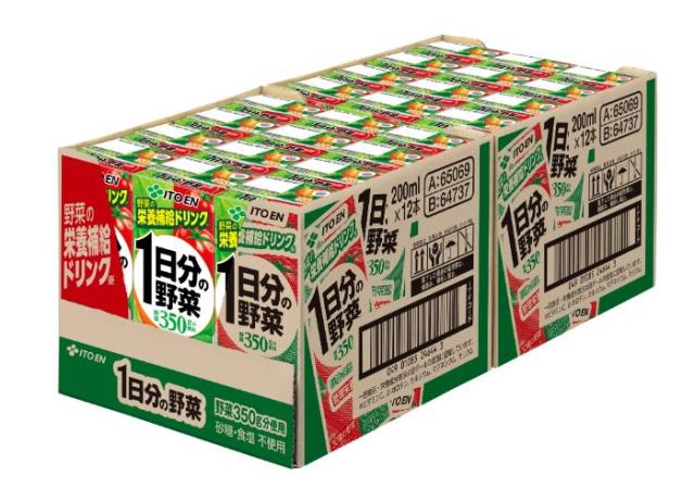 伊藤園野菜ジュース2箱 伊藤園 純国産野菜ジュース 160 g × 60缶(30