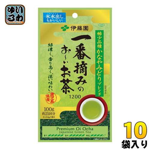 通販 限定 伊藤園 一番摘みのお いお茶１２００ １００ｇ 10 新しいプレセール Www Apavetunisie Com