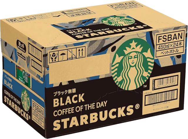サントリー スターバックス COFFEE OF THE DAY ブラック 450ml ペット