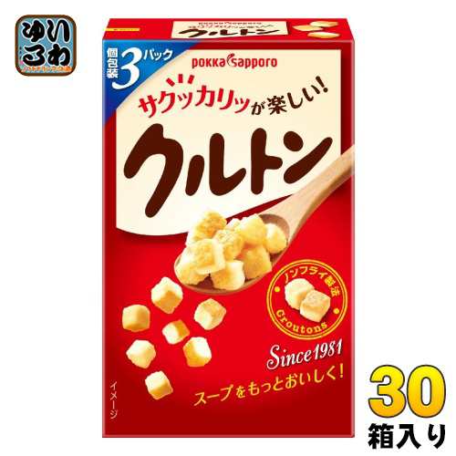 ポッカサッポロ クルトン 21g 30箱入 - その他パン・ジャム・シリアル