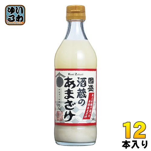 中埜酒造 國盛 酒蔵のあまざけ 500g 瓶 12本入 甘酒