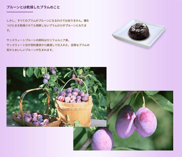 ポッカサッポロ サンスウィート プルーン 240g 20袋 (10袋入×2 まとめ買い) 保存料不使用 プラム_2