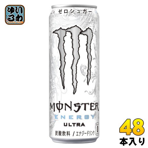 アサヒ モンスターエナジー ウルトラ 355ml 缶 48本 (24本入×2 まとめ買い) エナジードリンク 炭酸飲料 ゼロシュガー