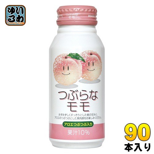 JAフーズおおいた つぶらなモモ 190g ボトル缶 90本 (30本入×3 まとめ買い) 果汁飲料 桃 粒入り