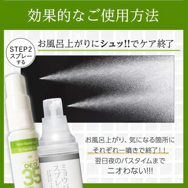 ミョウバンスプレーex 薬用ミョウバン石鹸ex 薬用DEO 35 PLUS+ お試し