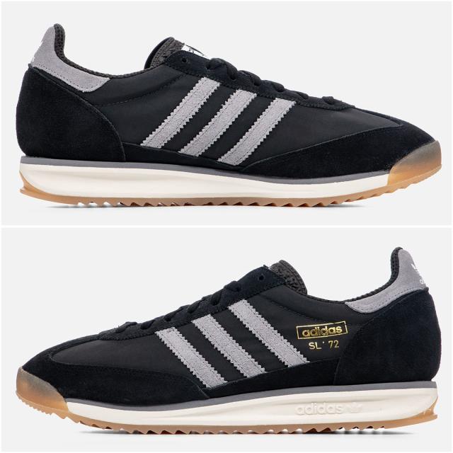 adidas アディダス SL 72 RS JH5098 スニーカー レトロ クラシック ランニング ブラック スタイル メンズ レディース_2