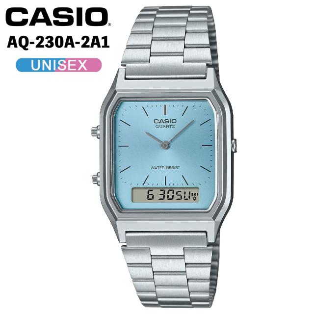 ❀新品❀AQ-230A-2A1 アイスブルー CASIO デジタル 腕時計 ❀新品❀AQ