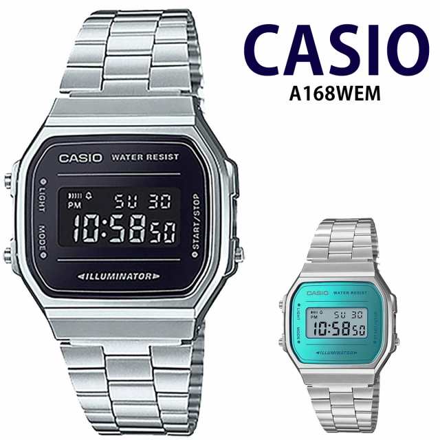 チプカシ カシオ Casio スタンダード A168wem 1d A168wem 2d メンズ レディース 時計 腕時計 クオーツ デジタルの通販はau Pay マーケット Number11