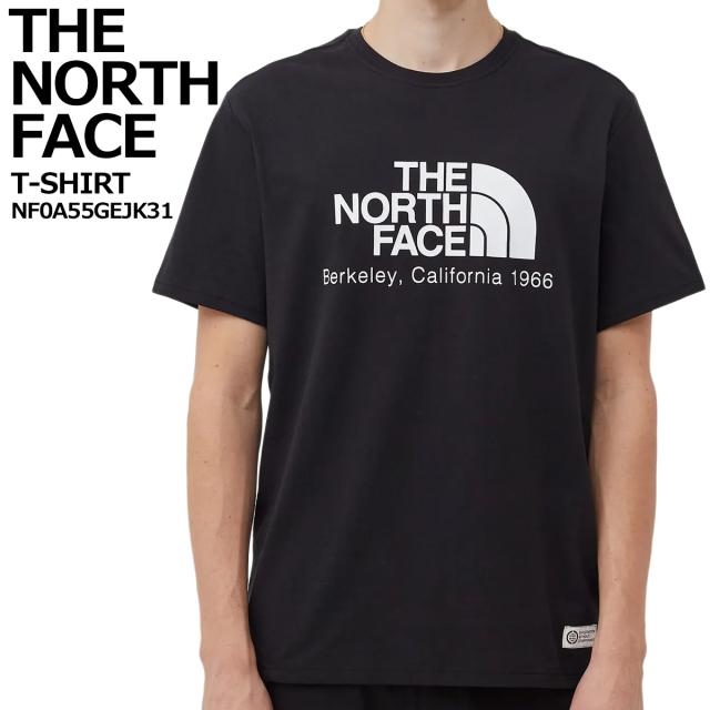THENORTHFACE ノースフェイス Berkeley California トップス クルーネック Tシャツ ブラック NF0A55GEJK31の通販は
