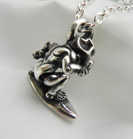 送料無料 スカルペンダント メンズアクセ スカルサーファー２ メンズネックレス シルバの通販はau Pay マーケット シルバーアクセサリー夢ロード