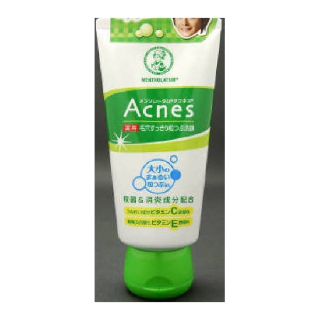 ロート製薬 メンソレータム アクネス 薬用毛穴すっきり粒つぶ洗顔 洗顔フォーム の通販はau Pay マーケット Takeyaオンラインショップ 本店