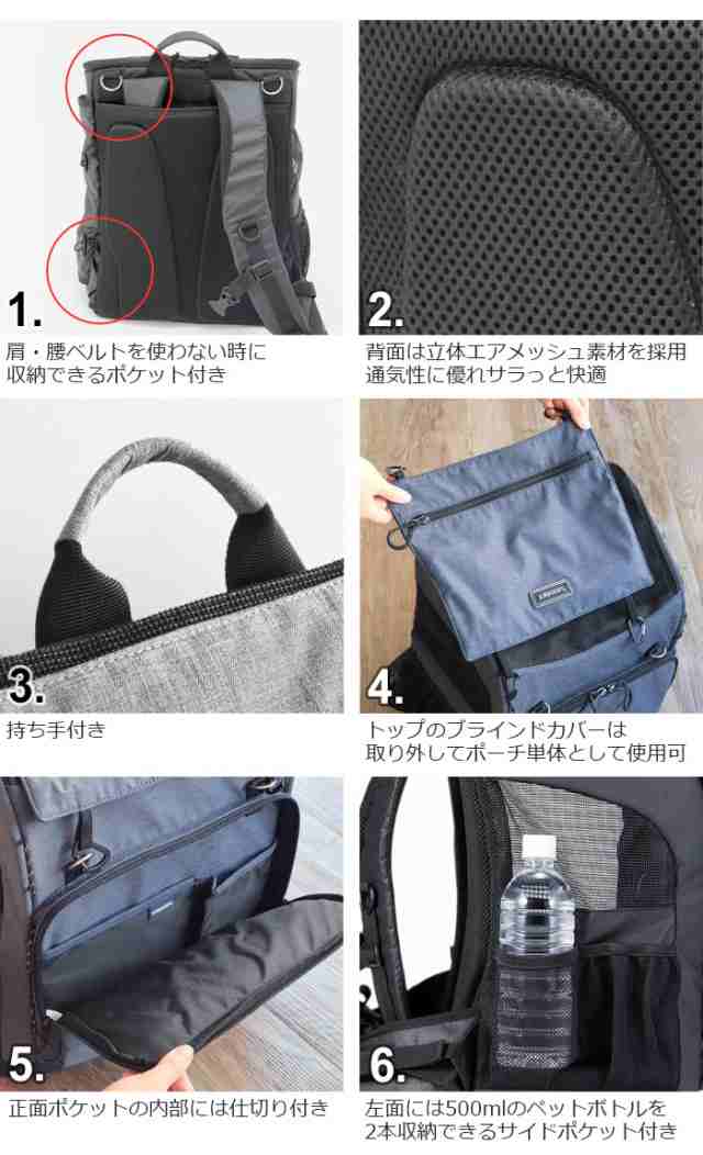 正規品 エアバギー スリーウェイ バックパック キャリー [レギュラー ...