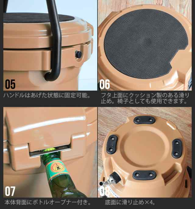 12時迄のご注文は当日発送☆送料無料】アイスバケット 5 gallon 18.9L