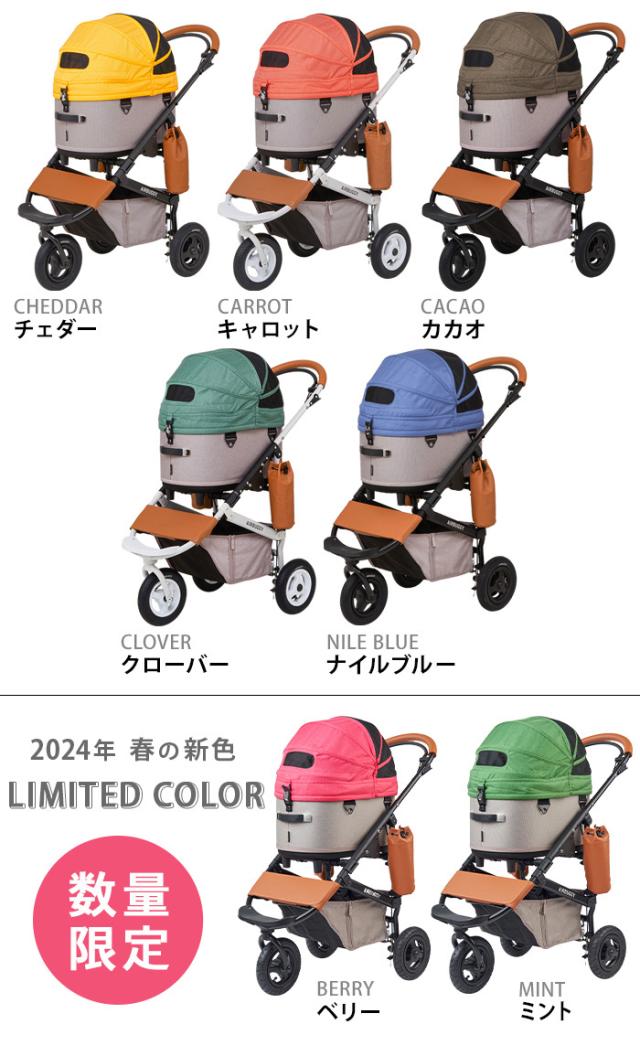 ペットカート エアバギー DOME3 AIRBUGGY チェダー/レギュラー