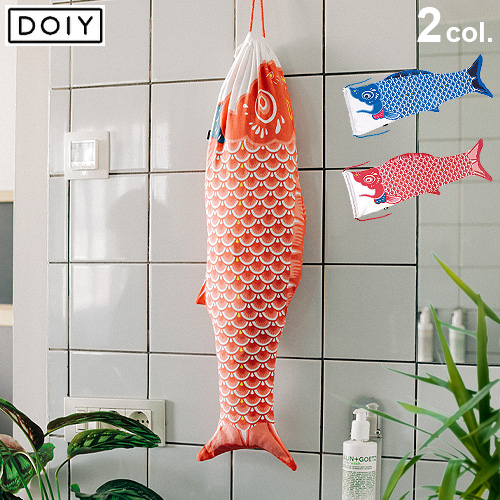 ドーイ コイノボリ ランドリーバッグ Doiy Koinobori Laundry Bag こいのぼり 鯉のぼり 室内 おしゃれ 大容量 単品 旅行 収納 綿100 おの通販はau Pay マーケット Plywood