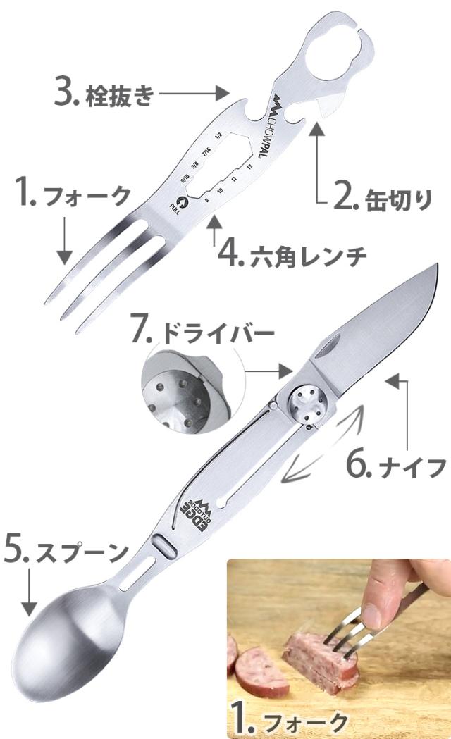 アウトドア エッジ チョウパル マルチツール Outdoor Edge ChowPal