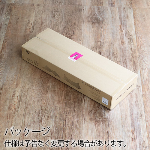 タープ オクタ形 八角形 タープテント ミニマルワークス ブルー