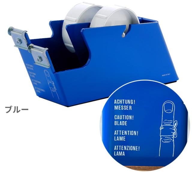 【選べる特典付】テープカッター おしゃれ かわいい 2連 テープカッター台 メルコ テープディスペンサー 2ロール用 MERCO TAPE Tape Dispenser for Two Rolls スチール 滑り止め 透明テープ セロハン セロテープ 什器 送料無料_3