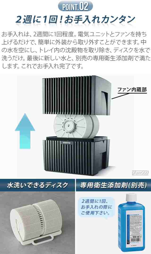 選べる特典付】正規販売代理店 ベンタ エアウォッシャー LW45 55m2 [7045418] Venta Airwasher 加湿器 空気清浄機  一台二役 気化式加湿器 加湿空気清浄機 花粉 花粉対策 ハウスダスト 乾燥対策 加湿 清浄 静音 低温蒸発法  おしゃれ【12時迄のご注文は当日発送☆送料無料 ...