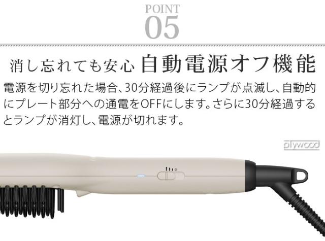 ブラシアイロン ブラシ型ヘアアイロン ヘアアイロン 海外兼用