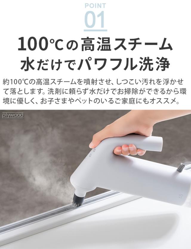 選べる特典付】 スチームクリーナー ハンディ 洗浄 衣類スチーマー