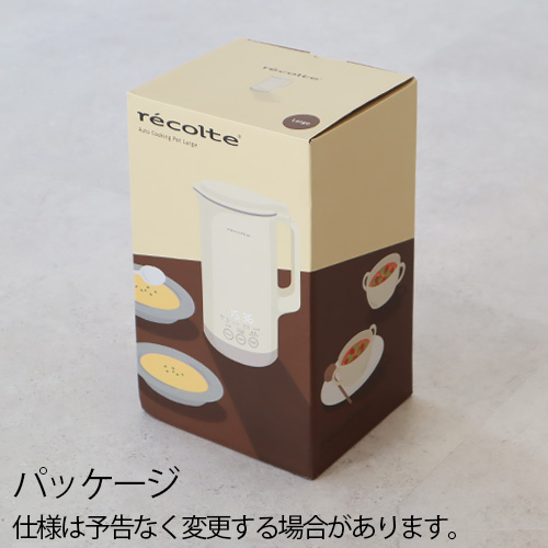 正規品【全36品目レシピ付】レコルト 自動調理ポットラージ RSY-3
