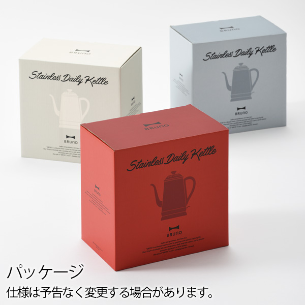 【選べる2大特典付】BRUNO ステンレスデイリーケトル 電気ケトル おしゃれ ステンレス ブルーノ 電気ポット 1L おすすめ かわいい 人気 一人暮らし 新生活 結婚祝い ギフト プレゼント ホワイト レッド ブルー 白 赤【12時迄のご注文は当日発送★送料無料★P10倍】 選べる2大特典付】BRUNO ステンレスデイリーケトル 電気ケトル