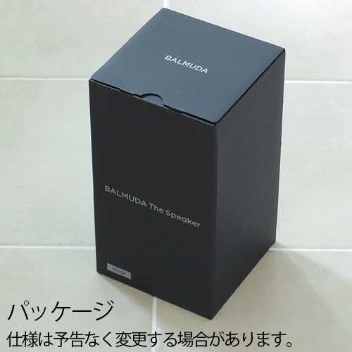 BALMUDA ワイヤレススピーカー bluetooth 高音質 スマートフォン バルミューダ ザ・スピーカー BALMUDA The Speaker  M01A-BK M01A-WH お｜au PAY マーケット